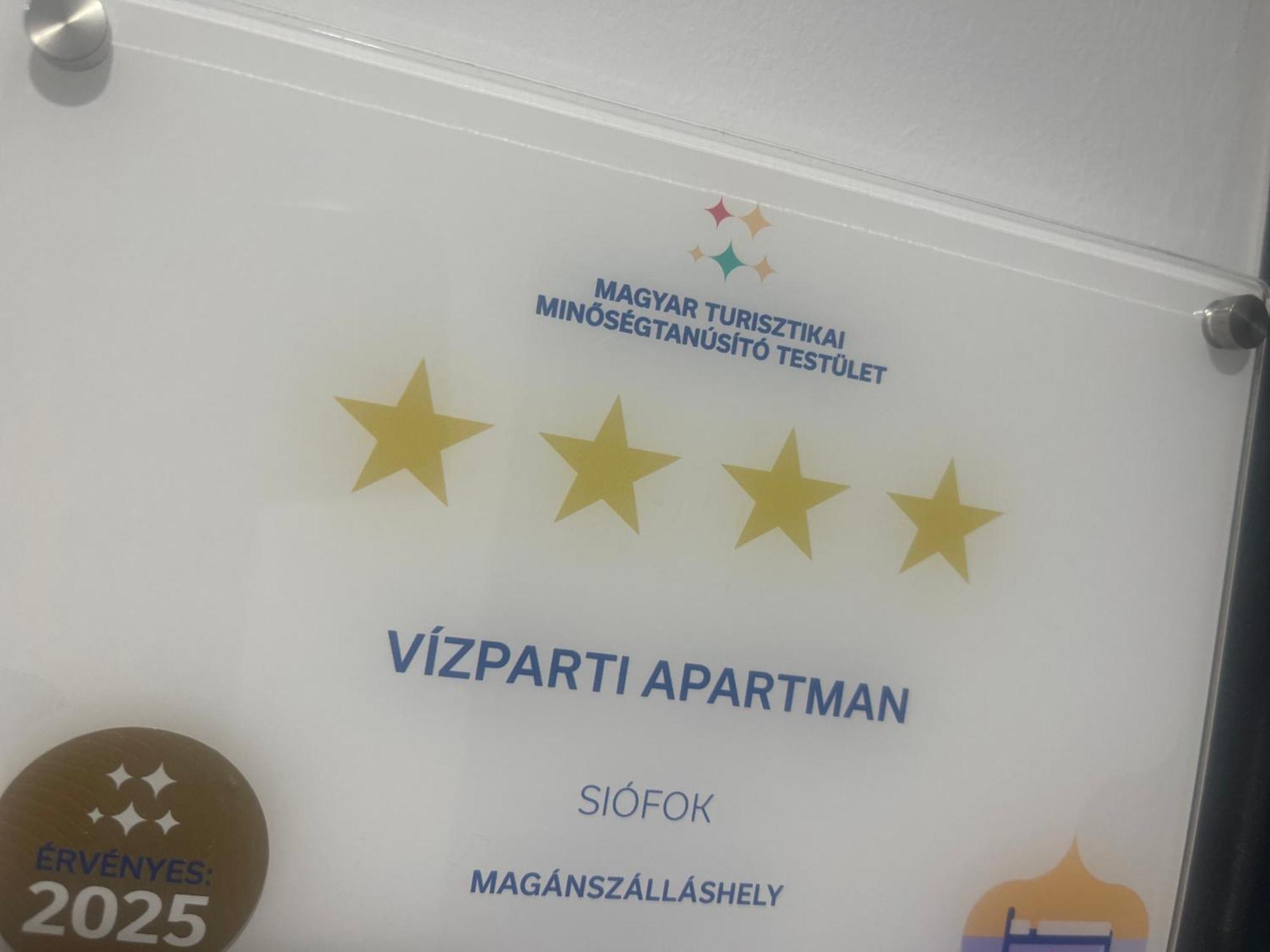 Vizparti Apartman Siofok Exterior photo